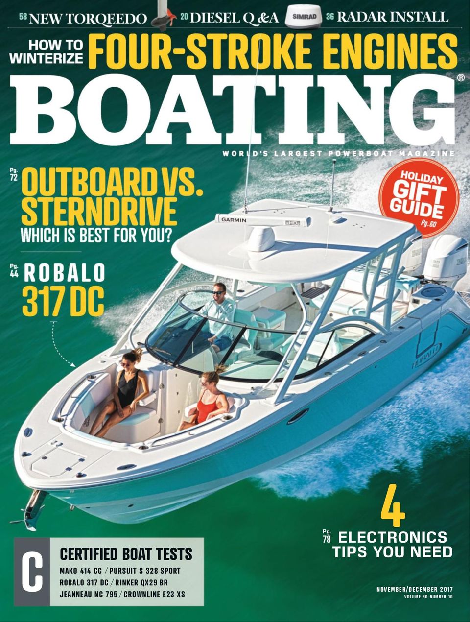 BoatingNovemberDecember 2017 Magazine Get your Digital Subscription