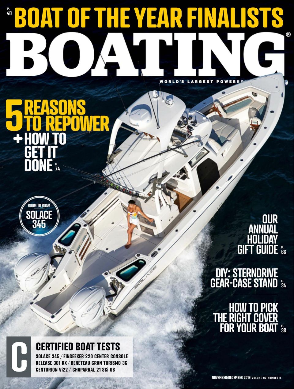 BoatingNovember December 2019 Magazine Get your Digital Subscription