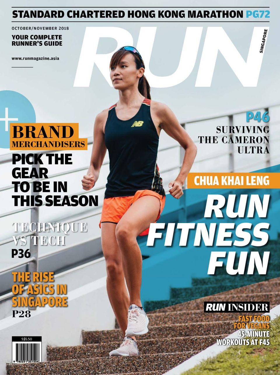 Get your digital copy of RUN Singapore-December - January 2018 issue