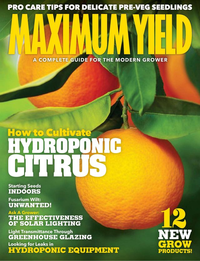 Maximum Yield Modern Growing USA