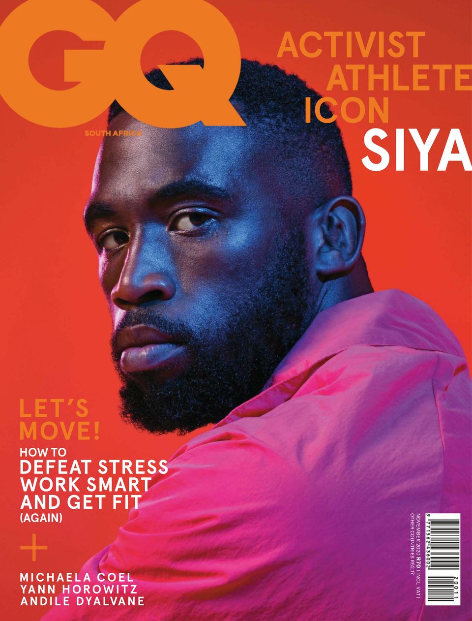 Get Your Digital Copy Of Gq South Africa November 2020 Issue