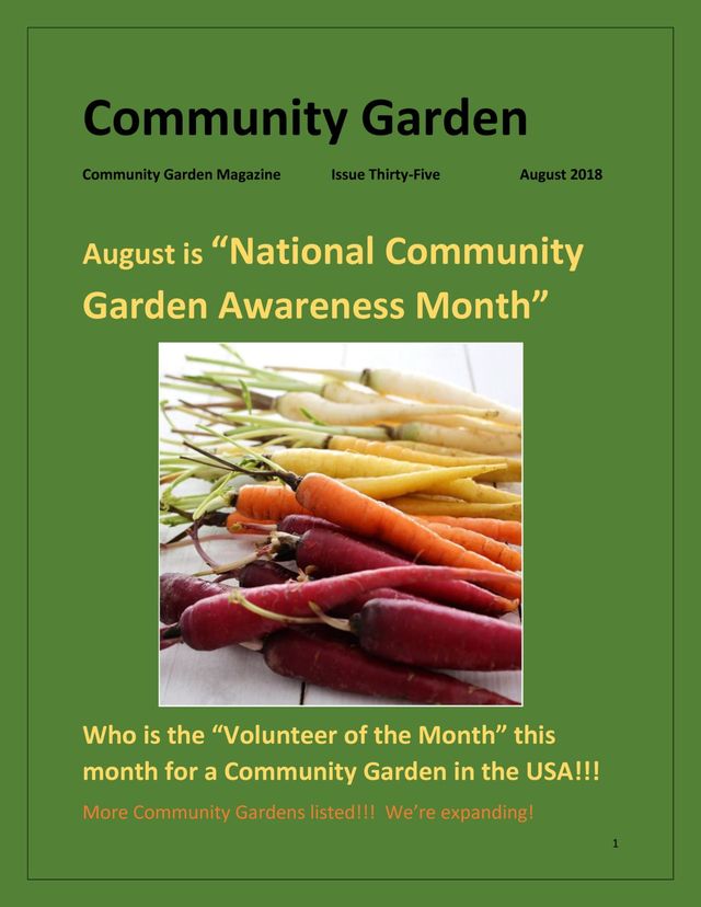 Community Garden Magazine