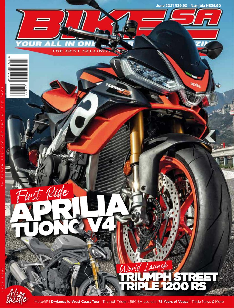 Get your digital copy of Bike SA June 2021 issue