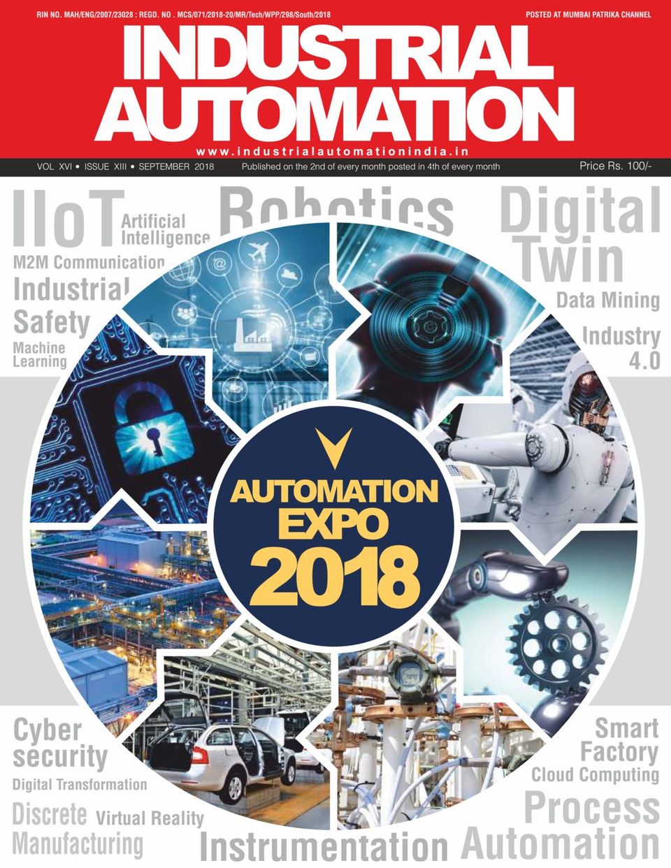 INDUSTRIAL AUTOMATIONSeptember 2018 Magazine