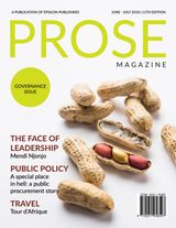 Prose magazine  Cover - June - July 2018 Edition
