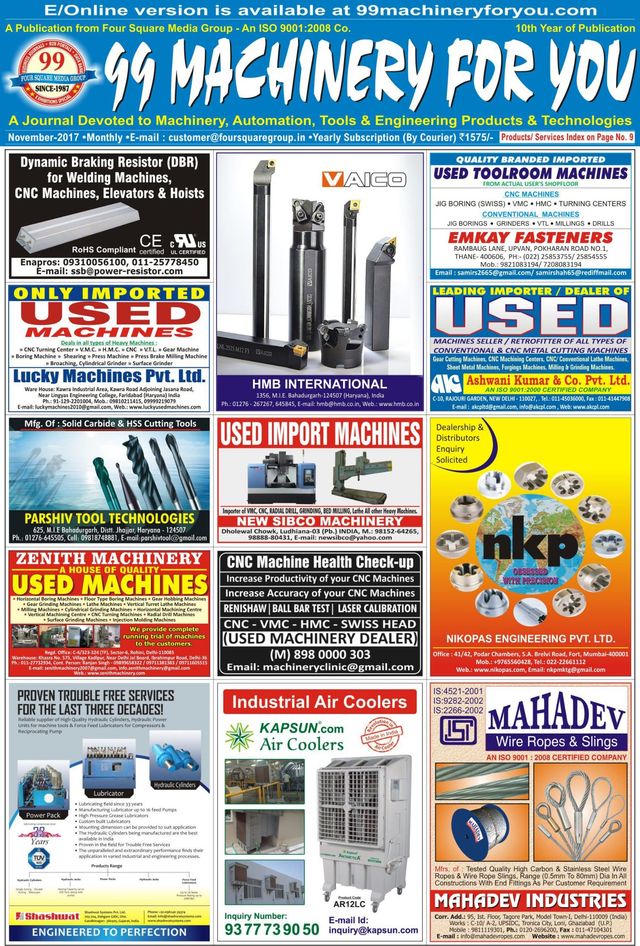 99 Machinery For You