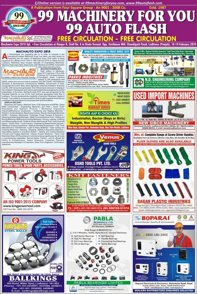 99 Machinery For You