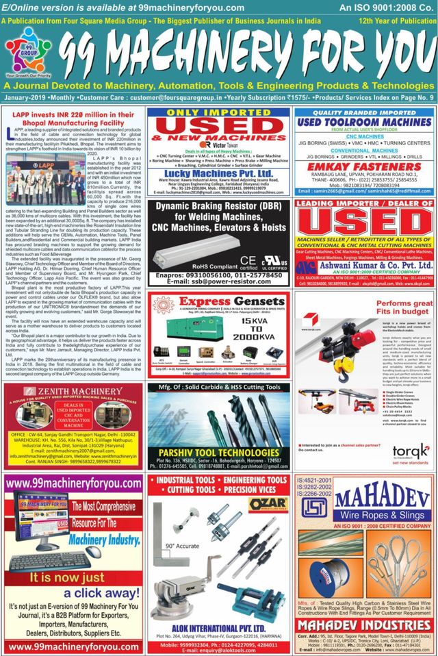 99 Machinery For You