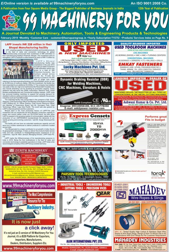 99 Machinery For You