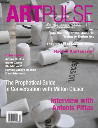 ARTPULSE  Cover - Issue 30 Edition