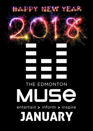 The Edmonton Muse  Cover - January 2018 Edition