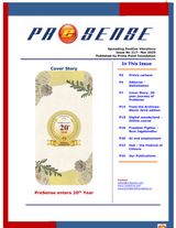 PreSense  Cover - Mar 2025 Edition