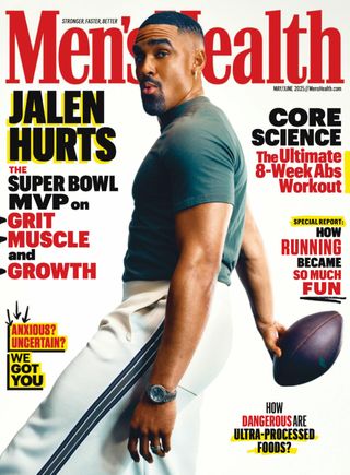 Men's Health US Magazine - May - June 2025 Men's Health US Magazine Cover - May - June 2025 Edition