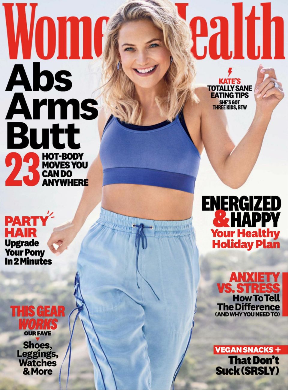 Carrie Bickmore Cuts Trim Figure In Womens Health Magazine 31e 