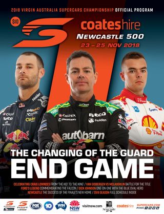 Supercars Programs - Coates Hire Newcastle 500 2018 Program Supercars Programs Cover - Coates Hire Newcastle 500 2018 Program Edition