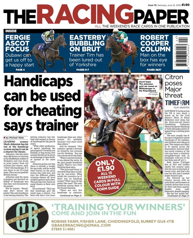 The Racing Paper