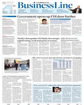 The Hindu Business Line