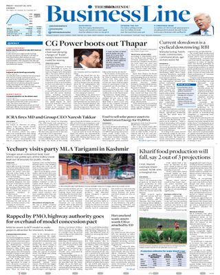 The Hindu Business Line