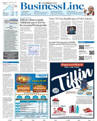The Hindu Business Line