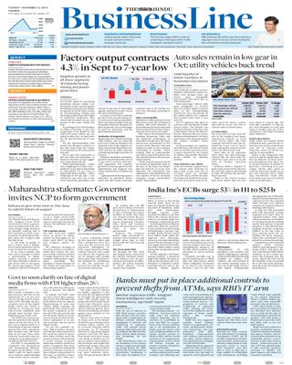 The Hindu Business Line