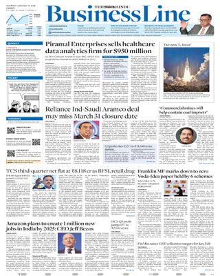 The Hindu Business Line