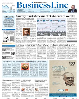 The Hindu Business Line