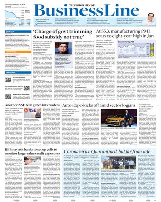 The Hindu Business Line