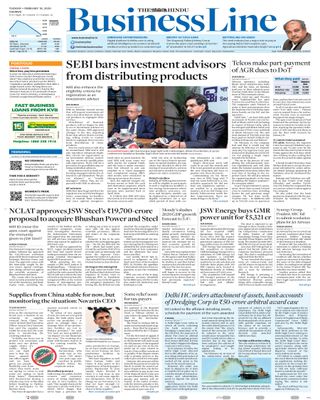 The Hindu Business Line