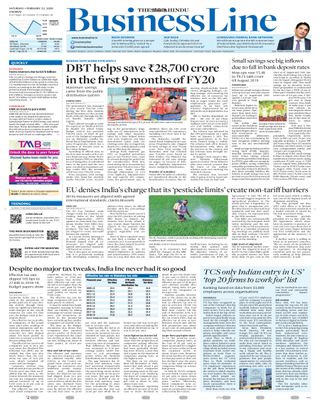 The Hindu Business Line