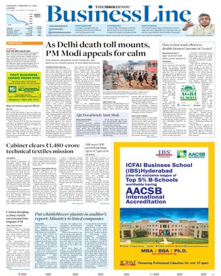 The Hindu Business Line