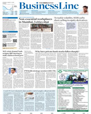 The Hindu Business Line