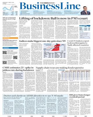 The Hindu Business Line