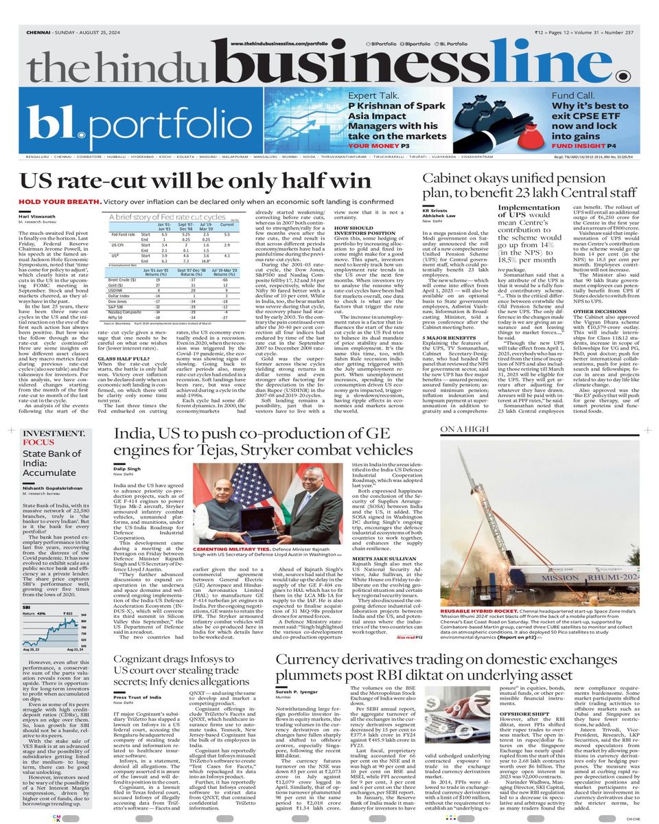 Get digital access to The Hindu Business Line - August 25, 2024 issue ...