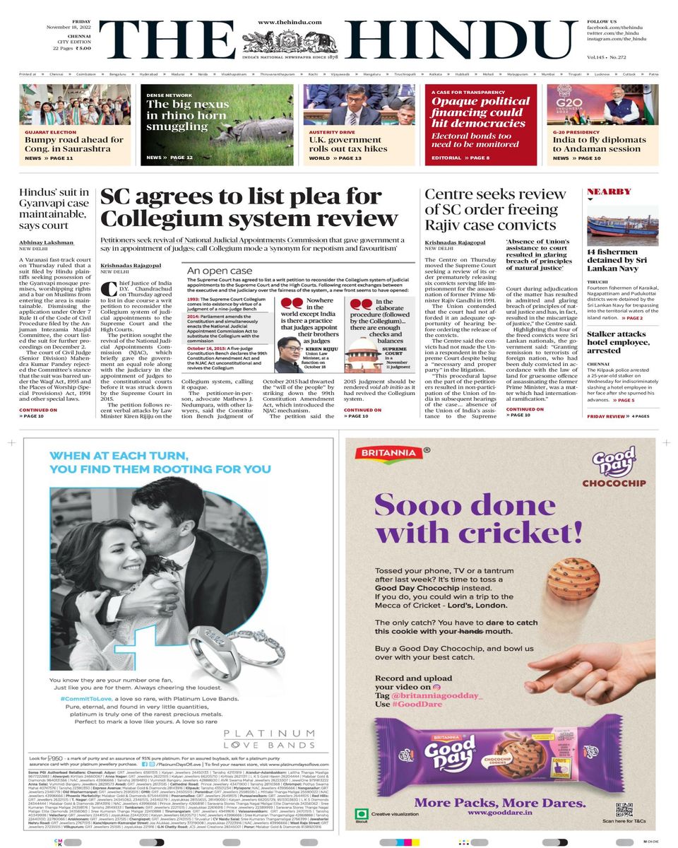 Collegium System purchases National Judicial