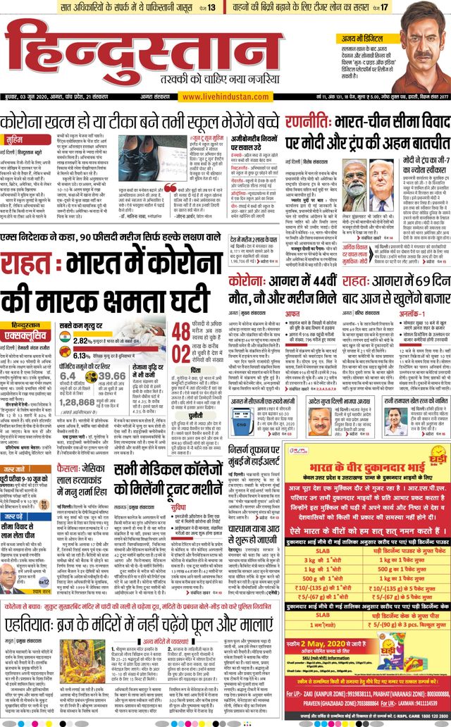 Hindustan Times Hindi Agra