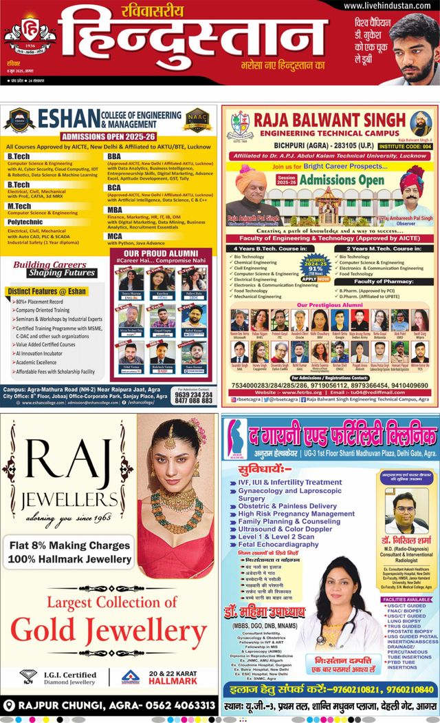 Hindustan Times Hindi Agra