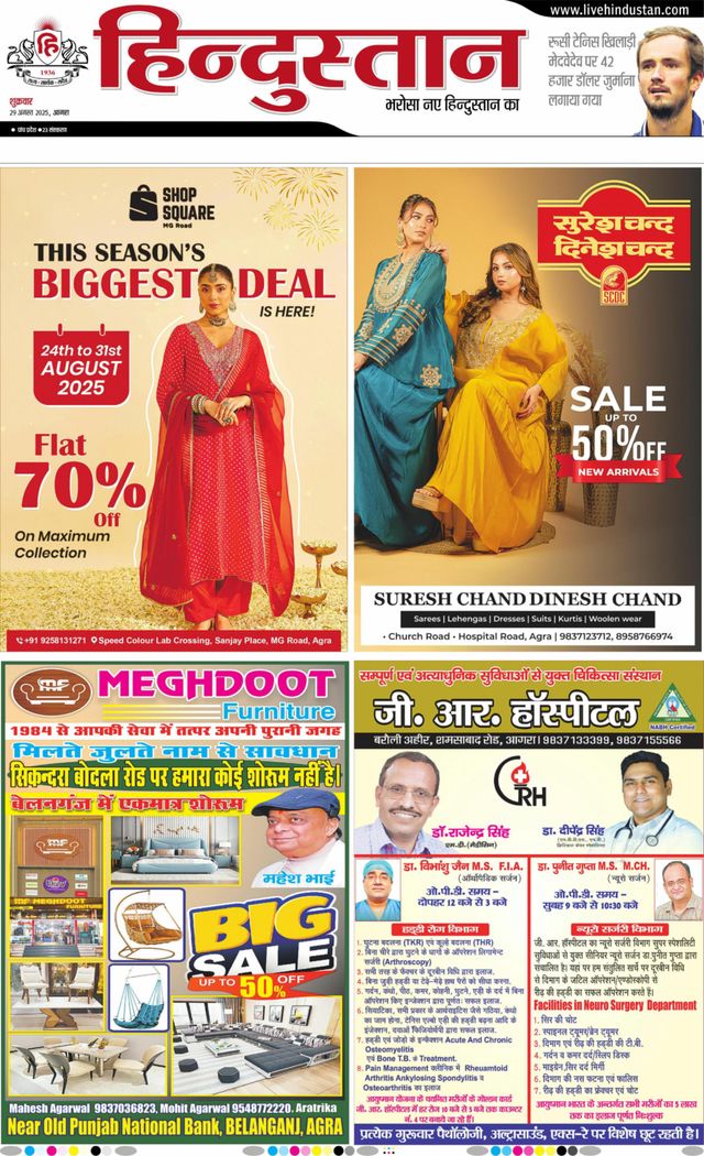 Hindustan Times Hindi Agra
