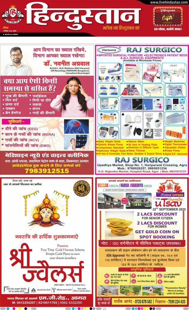 Hindustan Times Hindi Agra