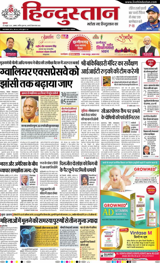 Hindustan Times Hindi Agra