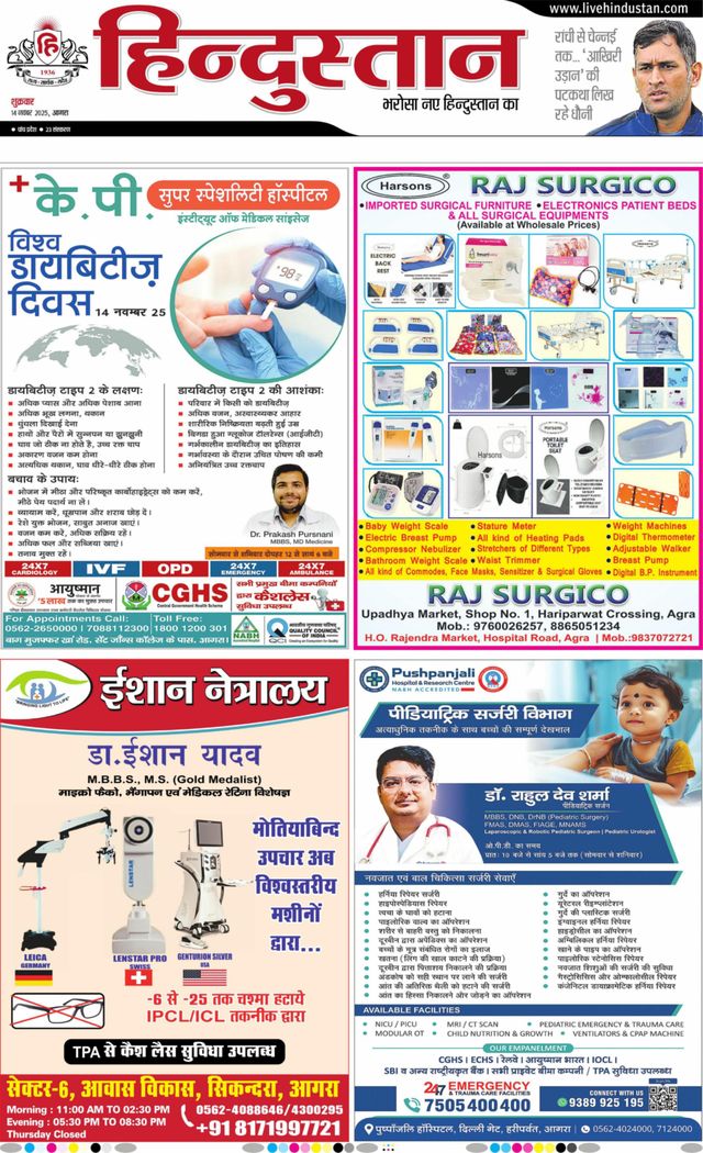 Hindustan Times Hindi Agra