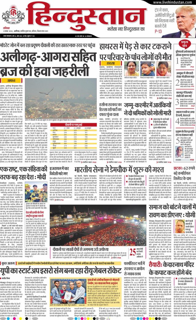 Hindustan Times Hindi Aligarh