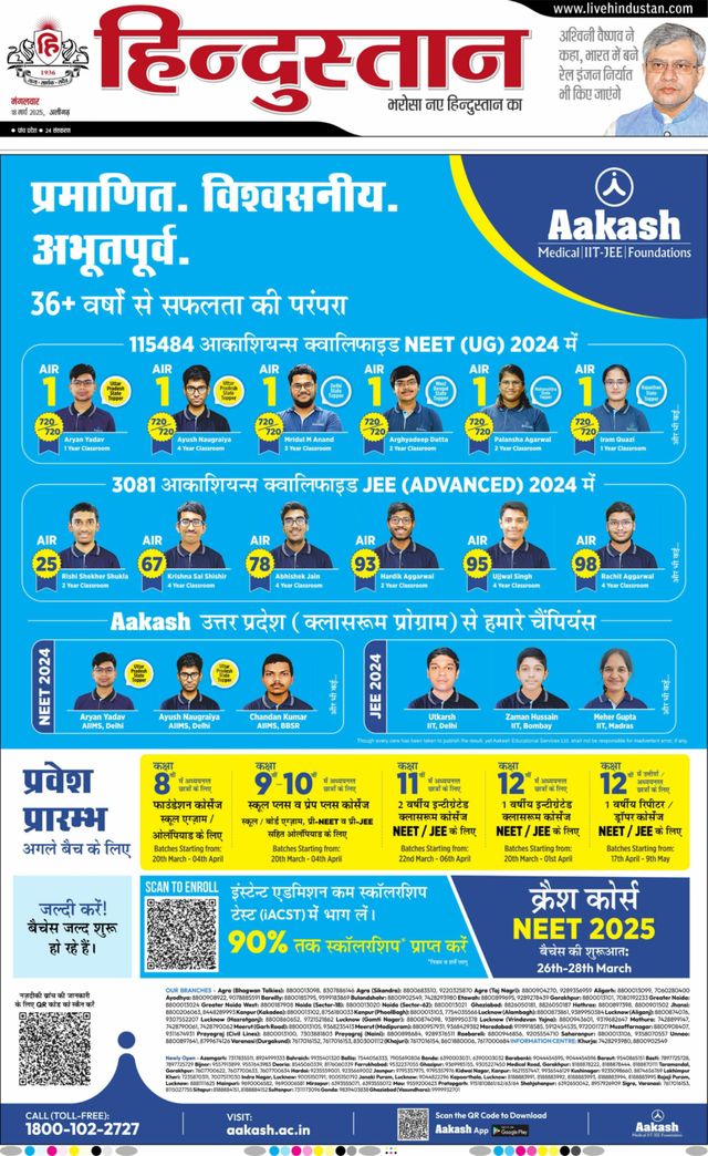 Hindustan Times Hindi Aligarh