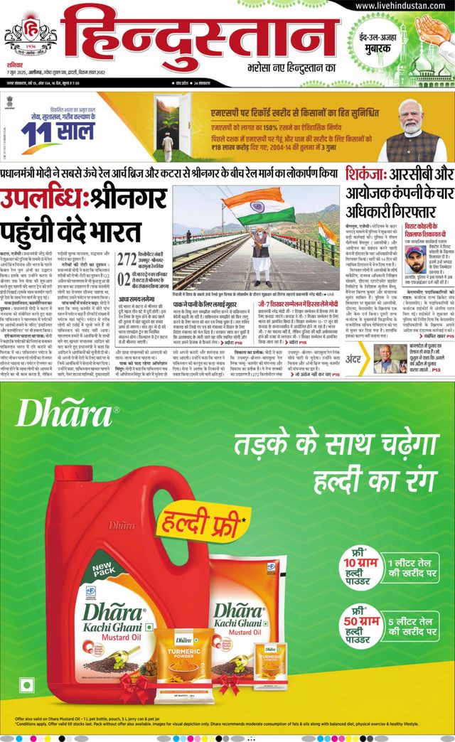 Hindustan Times Hindi Aligarh