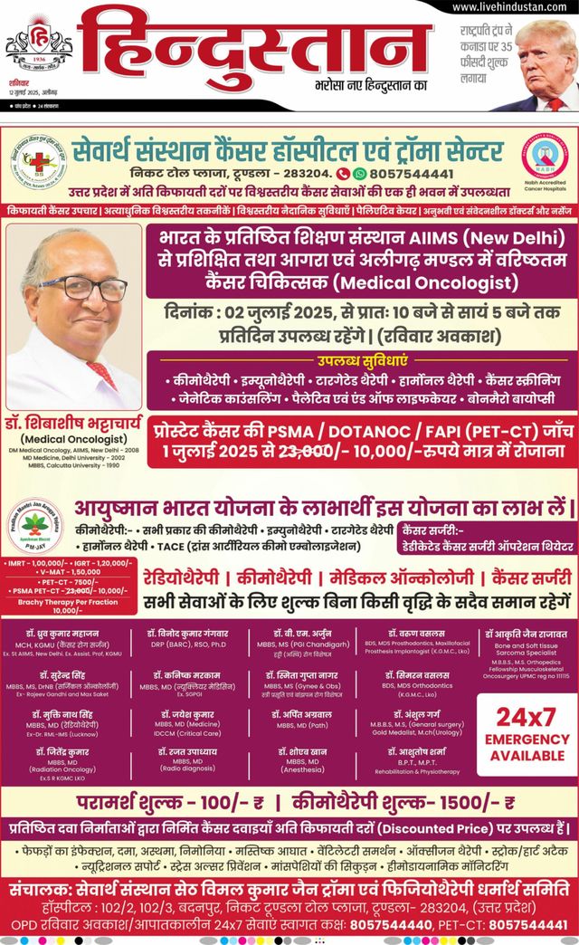 Hindustan Times Hindi Aligarh