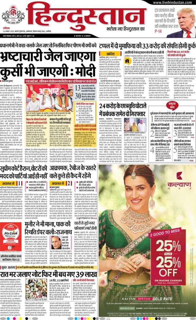 Hindustan Times Hindi Aligarh