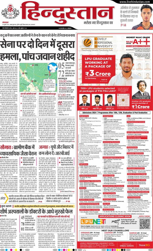 Hindustan Times Hindi Allahabad