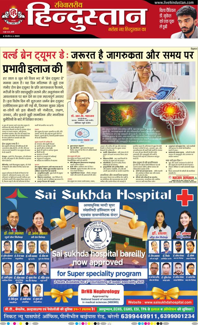 Hindustan Times Hindi Bareilly
