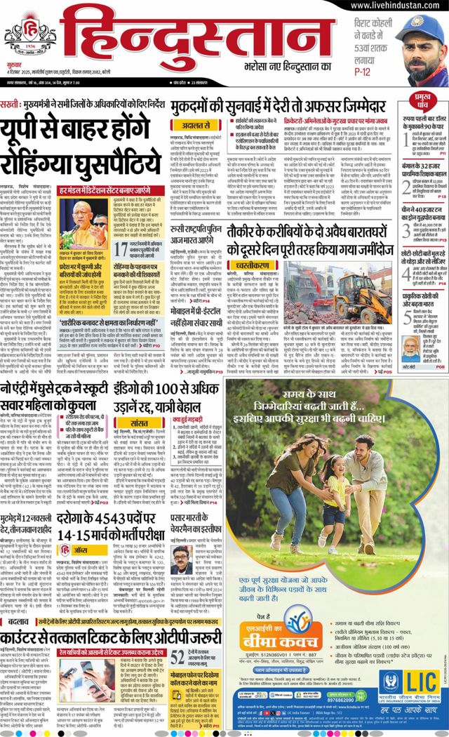 Hindustan Times Hindi Bareilly
