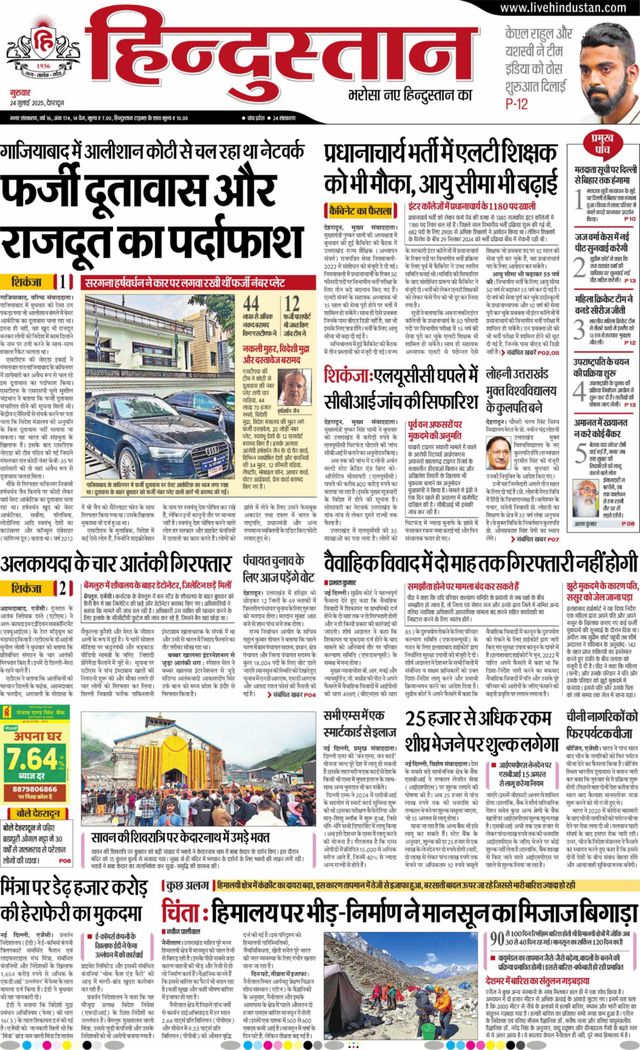 Hindustan Times Hindi Dehradun