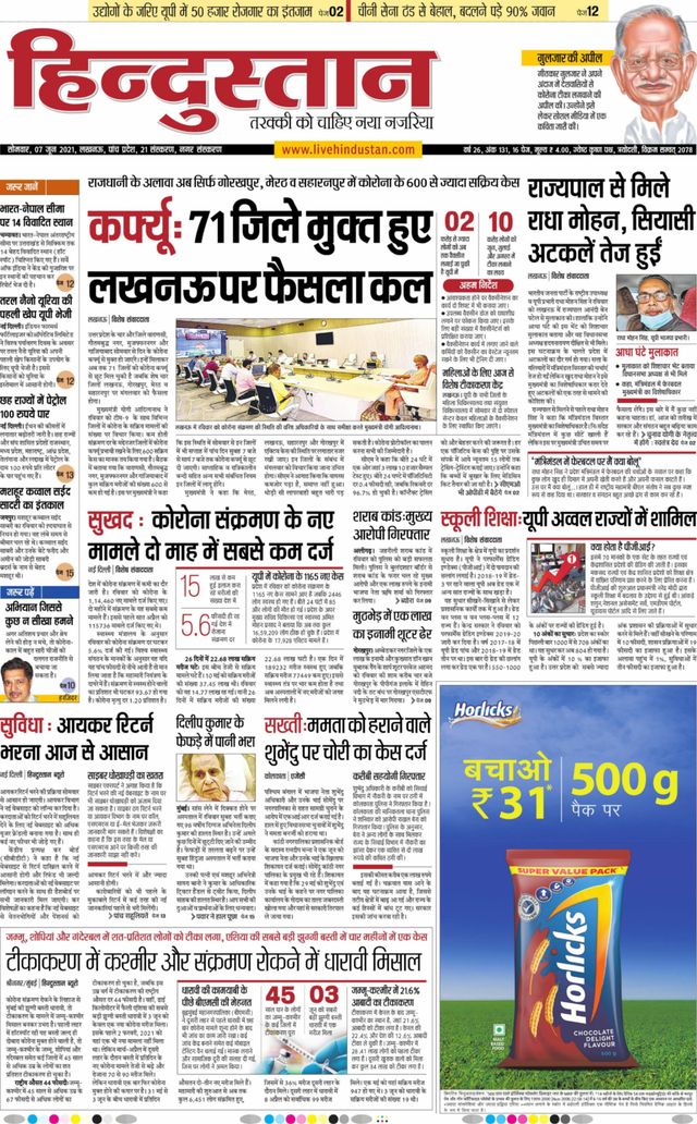 Hindustan Times Hindi Lucknow